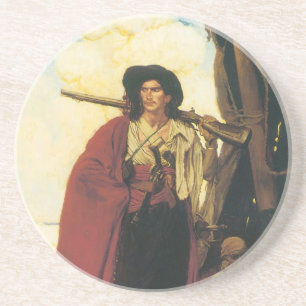 Vintage Pirates Buccaneer was a Picturesque Fellow Coaster
