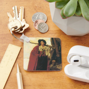 Vintage Pirates Buccaneer was a Picturesque Fellow Keychain