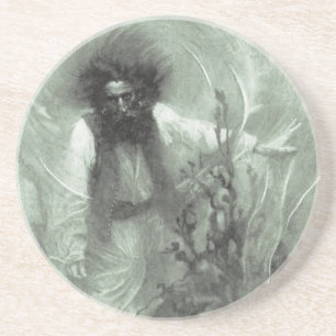 Vintage Pirates, Captain Goldsack by Howard Pyle Coaster