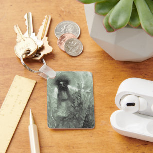 Vintage Pirates, Captain Goldsack by Howard Pyle Keychain