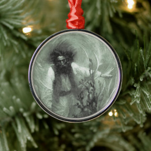 Vintage Pirates, Captain Goldsack by Howard Pyle Metal Ornament