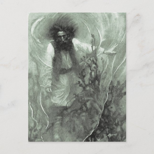 Vintage Pirates, Captain Goldsack by Howard Pyle Postcard (Front)