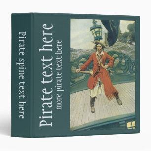 Vintage Pirates, Captain Keitt by Howard Pyle Binder