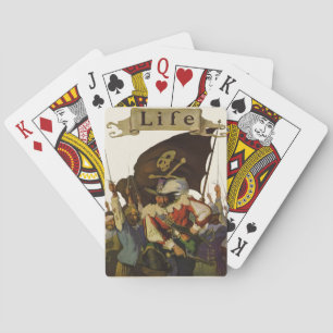Vintage Pirates of Life 1921 Playing Cards