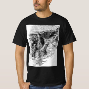 Vintage Pirates, Sir Henry Morgan in the Ocean T-Shirt