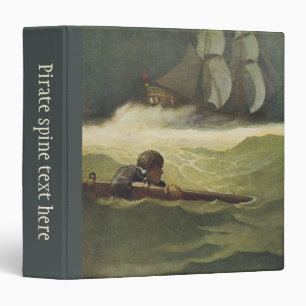 Vintage Pirates, Wreck of the Covenant by NC Wyeth Binder