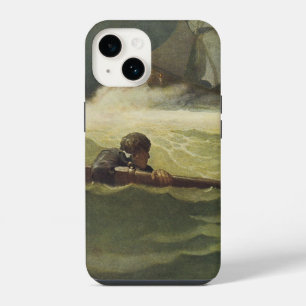 Vintage Pirates, Wreck of the Covenant by NC Wyeth iPhone 14 Case