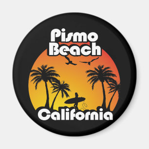 Vintage Pismo Beach California Magnet