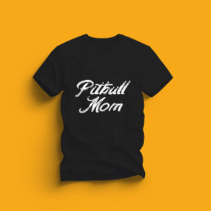 Vintage Pitbull Mom T-Shirt