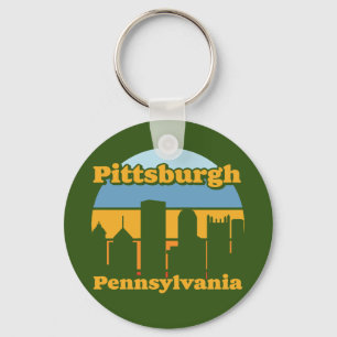 Vintage Pittsburgh Pennsylvania Keychain