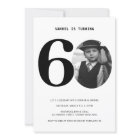 Vintage Plaid 60e anniversaire Invitation photo