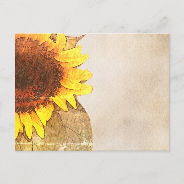 Vintage Plain White Texture Wedding Invitation (Front)