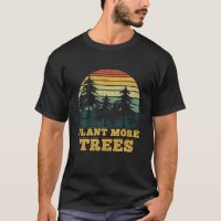 Vintage Plant More Trees Protect Save World Hour D