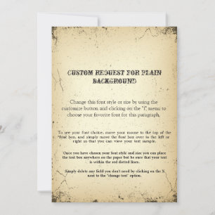 Vintage Playbill Storyline CUSTOM REQUEST text