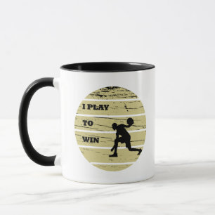 Vintage player basketball quotes mug