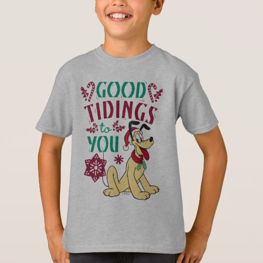 Vintage Pluto | Good Tidings to You T-Shirt