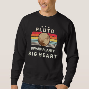 Vintage Pluto Planet Space Science For Kids Sweatshirt