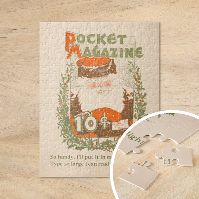 Vintage Pocket Magazine Christmas Jigsaw Puzzle (Creator Uploaded)