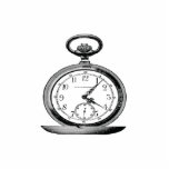 Vintage Pocket Watch Cool Fab Photo Sculpture Ornament<br><div class="desc">Pocket Watch Vintage Newspaper Advertisement clipart antique steampunk clock timepiece</div>