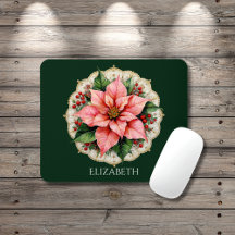 Vintage Poinsettia Floral