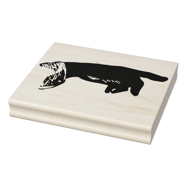 Vintage Pointing Finger Rubber Art Stamp (Stamp)