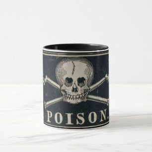 Vintage Poison Label Mug