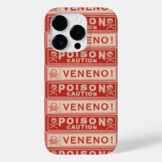 Vintage Poison Labels Case-Mate iPhone 14 Pro Case