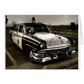 Vintage Police Car