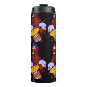 "Vintage Polish circus poster" Thermal Tumbler