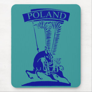 Vintage Polish Winged Hussar Mouse Pad