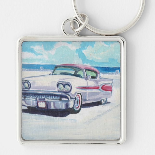 VINTAGE PONTIAC KEYCHAIN (Front)