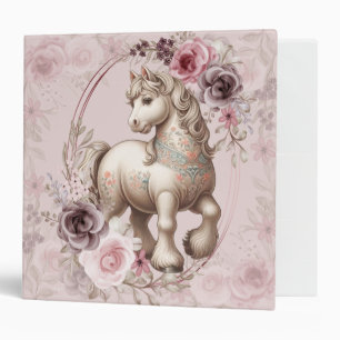 Vintage Pony's Delightful Blooms Binder