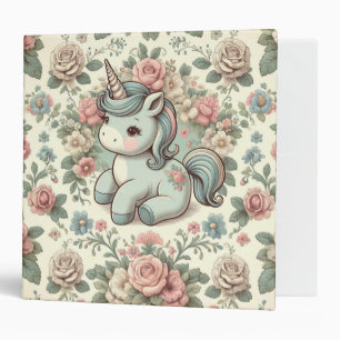 Vintage Pony's Delightful Blooms Binder