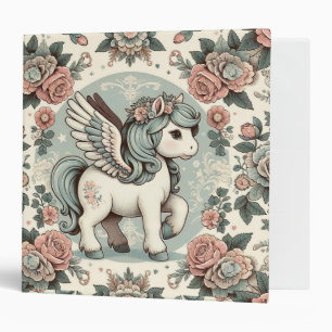 Vintage Pony's Delightful Blooms Binder