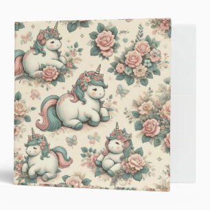 Vintage Pony's Delightful Blooms Binder