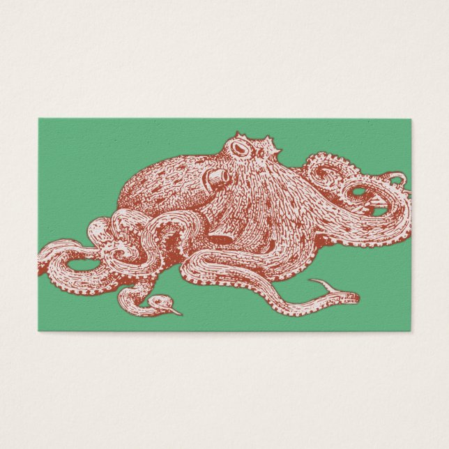 Vintage Pop Art Octopus (Front)