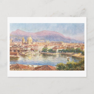 Vintage Port of Rio Janeiro Postcard