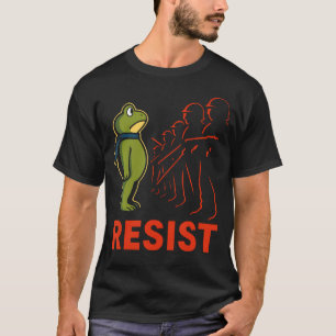 Vintage Portland 2025 Resist Portland Frog Protest T-Shirt