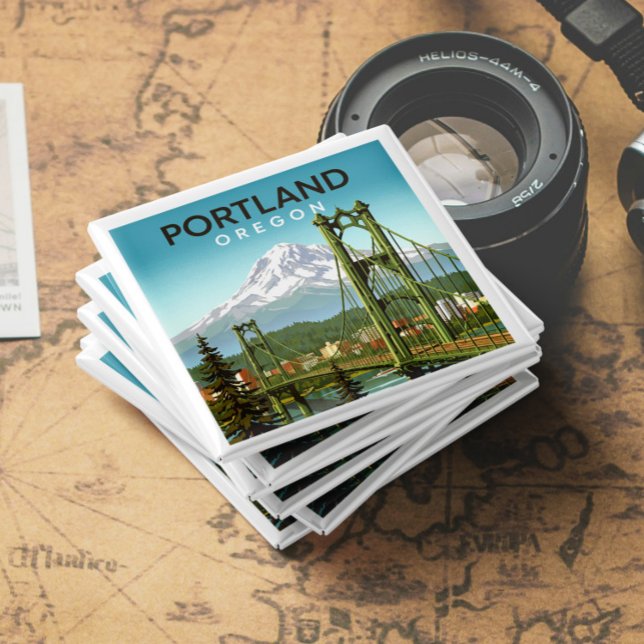 Vintage Portland Oregon Magnet (Creator Uploaded)