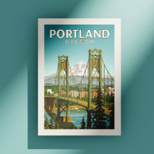 Vintage Portland Oregon Postcard