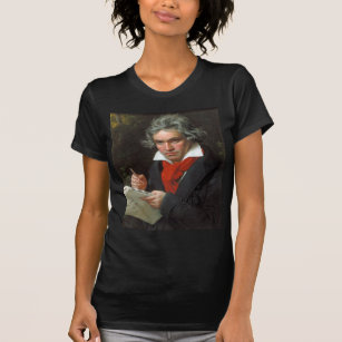 Vintage portrait of composer, Ludwig von Beethoven T-Shirt