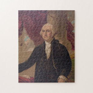 Vintage Portrait of George Washington (1876) Jigsaw Puzzle