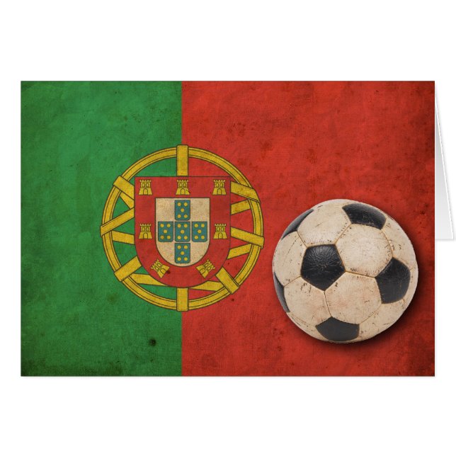 Vintage Portugal Flag (Front Horizontal)