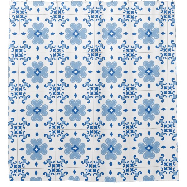 Vintage Portuguese Azulejo Tile Pattern (Front)