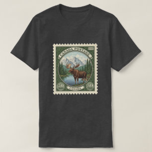 Vintage Postage Stamp Canada T-Shirt