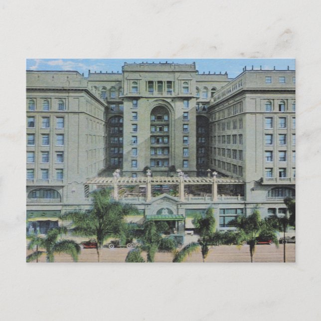 vintage postcard Hotel Ulysses S. Grant San Diego (Front)