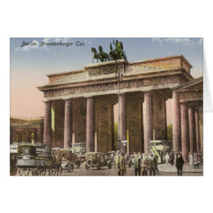 Vintage Postcard of Brandenburger Tor Berlin