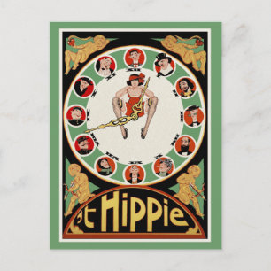 Vintage Postcard: 't Hippie by C. Verschuuren Postcard