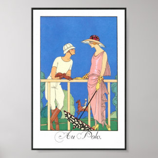 Vintage Poster - Au Polo