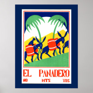 Vintage Poster - El Panadero
